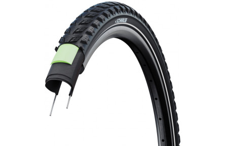 Покрышка 28x2.00 (50-622) Schwalbe MARATHON 365, GreenGuard, TwinSkin, B/B+RT HS475 ADDIX 365 67EPI 35B