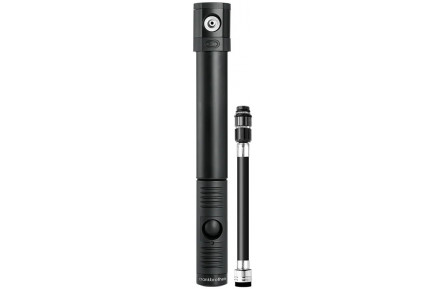 Мінінасос Crankbrothers KLIC HV, алюмінієвий, presta/schrader, 110psi/7.6 bar, чорний