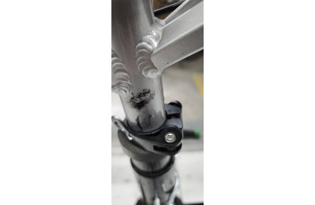 Велосипед уцінений AL 27.5" SPACE PHAETON DD FR рама-19" сіро-сріблястий 2026