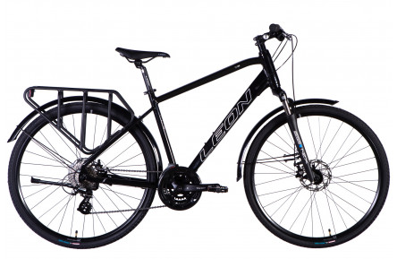 Велосипед AL 28" Leon TG 80 MAN DD CS рама-19" чорний 2025