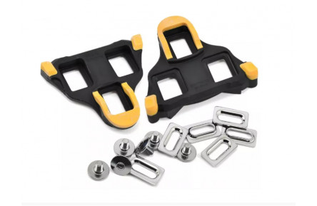Шипи Shimano SM-SH11 SPD-SL шосе 6 градуси жовті