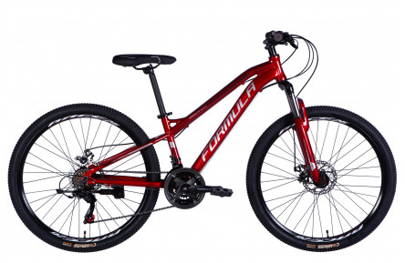 Велосипед уцінений AL 26" Formula BLACKWOOD DD FR рама-13" червоно-сріблястий 2025
