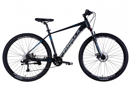 Велосипед AL 29" Formula ZEPHYR 2.0 DD CS рама-19" темно-сiрий (матовий) 2025