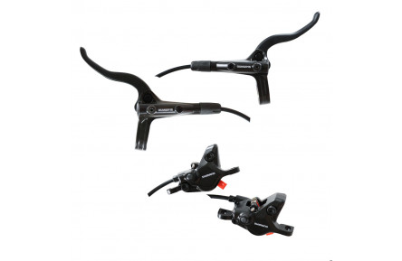 Гальмо дискове гідравлічні без роторів F900mm R1500mm SHIMANO MT410