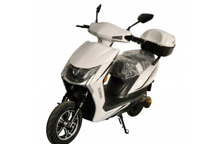 Электрический мопед Corso Mirage MR-645920 (1000W 72V/20Ah) белый