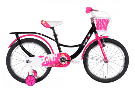 Велосипед ST 20" SPACE KID SUN BH рама-10,5" чорний з рожевим 2026