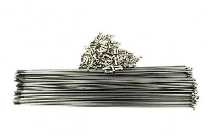 Спица X17 сталь обыкновенная серебро 250 мм