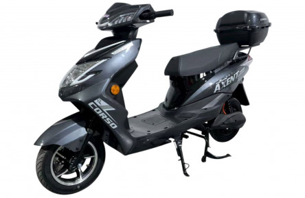 Электрический мопед Corso Axent (1500Вт, аккумулятор литий-железо-фосфатный 72В 30Ач) 10"