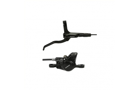 Праве гідравлічне дискове гальмо Shimano MT200, каліпер BR-MT200, гідролінія 2000 мм