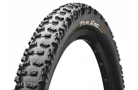 Покришка безкамерна Continental Trail King ShieldWall, 27.5 x 2.60, чорна, складана