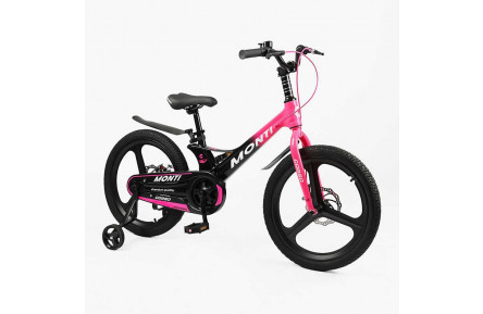 Велосипед 20" дюймів 2-х колісний Corso «Monti» MT-20002 (1) МАГНІЄВА РАМА, ЛИТІ ДИСКИ, ДИСКОВІ ГАЛЬМА, зібран на 75