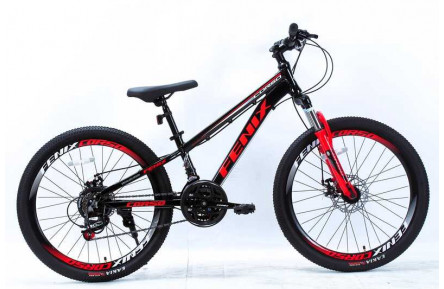 Велосипед Спортивний Corso 24" дюймів «Fenix» FX-24321 (1) рама алюмінієва 11’’, обладнання SunRun 21 швидкість, зібран на 75 у мішку