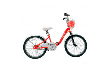 Велосипед дитячий RoyalBaby Chipmunk MM Girls 20", OFFICIAL UA, червоний