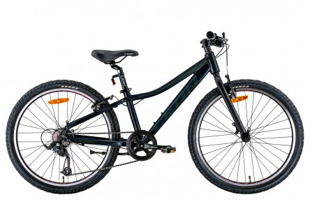Велосипед 24" Leon JUNIOR Vbr 2022 (черный с хаки (м))