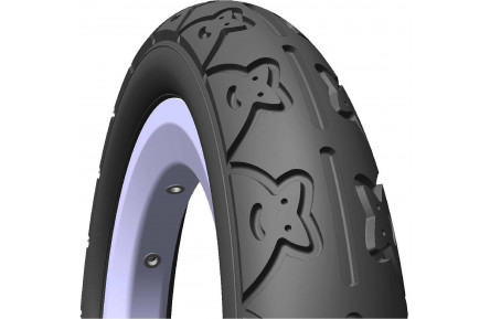 Покрышка Rubena Teddy 12 1/2x1,75x21/4 (47-203), черная