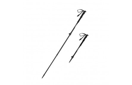 Трекінгова телескопічна палиця Naturehike CNK2550DS010 Sunlit Terk Base, 60-135 см, чорна