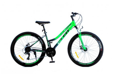 Велосипед Спортивний Corso «KLEO» 26" дюймів KL-26647 (1) рама сталева 15’’, перемикачі SunRun, 21 швидкість, зібран на 75