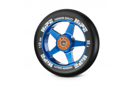 Колесо для трюкового самоката Hipe H09, 110мм, Blue/Black