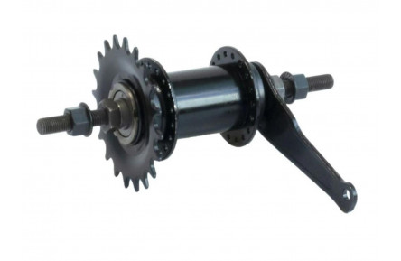 Втулка задня гальмівна ST 36H 14G ED вісь-10мм 155 SHUNFENG SF-CT01 зірка 20Т з хомутом (черв'ячна)