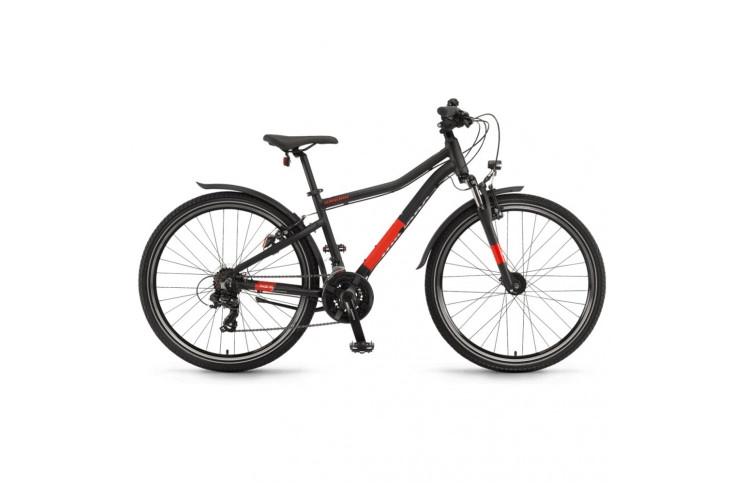Велосипед Winora Rage 2021 26" 32 см черно-красный