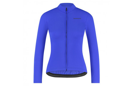 Велоджерсі жіноче Shimano Apice long sleeves утеплене, блакитне, розм. XXS