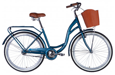 Велосипед уцінений ST 26" Dorozhnik AQUAMARINE BH рама-17" темно-синій 2025
