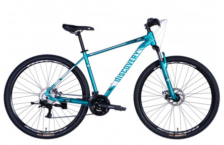 Велосипед Discovery BASTION DD CS AL 29" 19" бірюзовий 2025