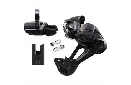 Комплект  Shimano M6250 Di2 DEORE (перемикач, шифтер хомут)