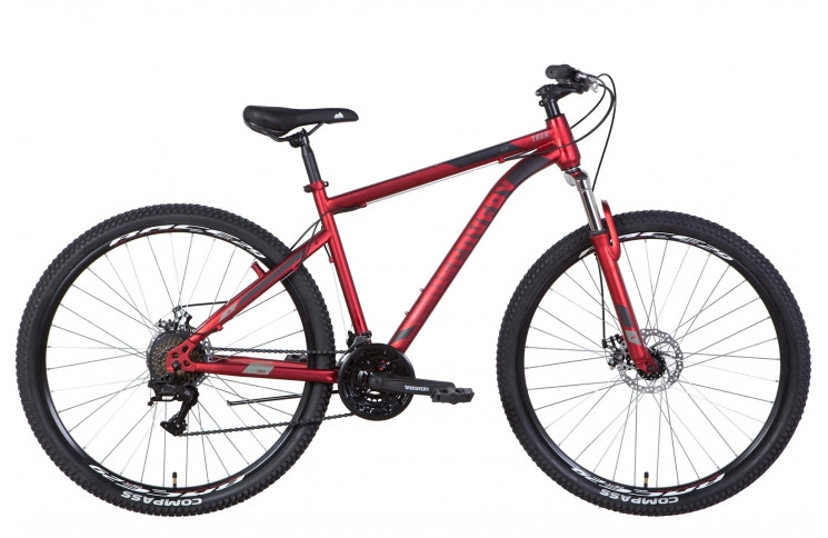 Велосипед 29" Discovery TREK AM DD 2022 (красный (м))