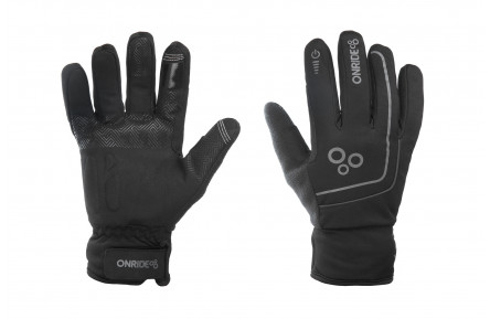 Демісезонні рукавички ONRIDE Natty чорні L