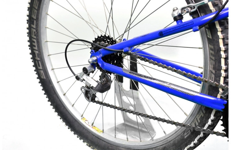 Двухподвесной велосипед Bergamont Switch Edition 2000 26" M черно-синий Б/У