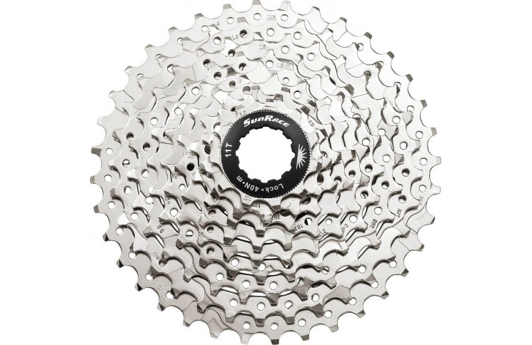 Кассета 9-k 11-40T SUN RACE MTB M980 Nickel