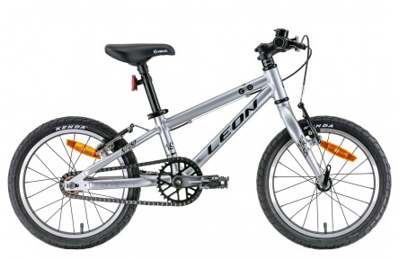 Велосипед 16" Leon GO Vbr 2022 (серый с черным)
