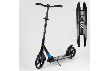 Самокат алюминиевый "Best Scooter" 75186 колеса PU 230/215мм