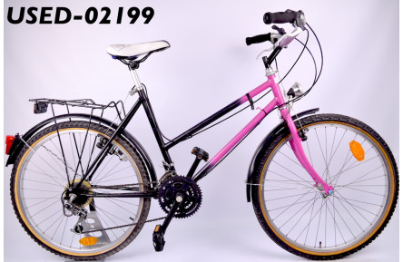 Горный бу велосипед Black N Pink