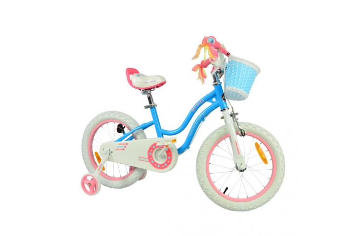 Велосипед RoyalBaby STAR GIRL 16", OFFICIAL UA, синий