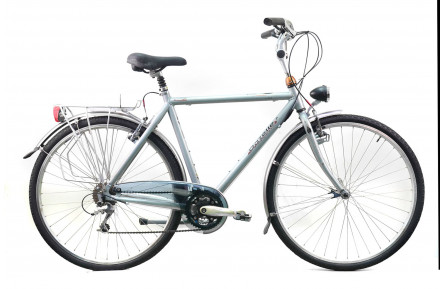 Гібридний велосипед Gazelle Medeo 28" M зелений Б/В