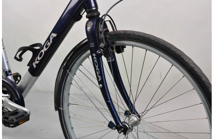 Гибридный велосипед Koga Miyata e-Deluxe 28" M сине-серебристый Б/У