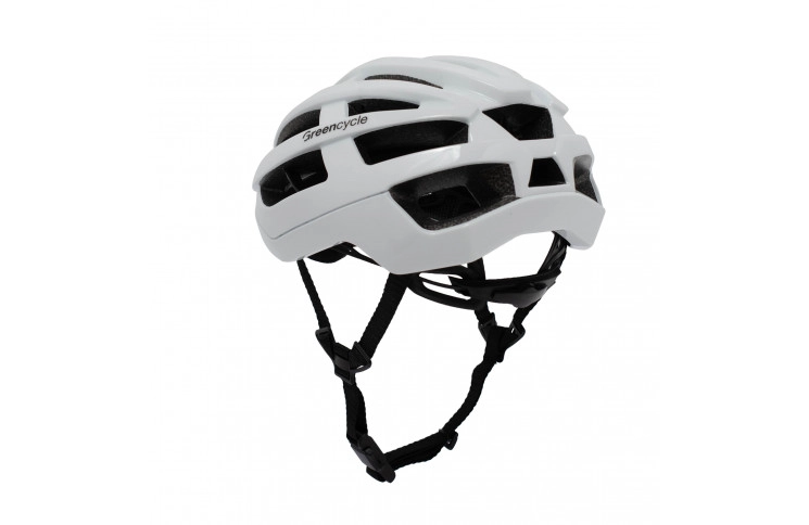 Шлем Green Cycle ROCX размер 58-61см белый глянец