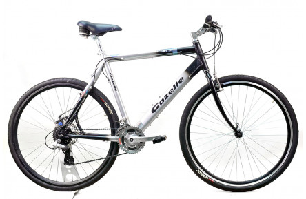 Гибридный велосипед Gazelle Playa 28" L серо-чёрный Б/У