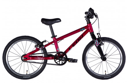 Велосипед AL 18" Leon GO Vbr FR рама-9" малиновий 2025