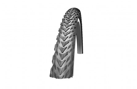 Гума велосипедна Schwalbe Tyrago Light (K-Guard антипрокол), чорний з відблиском, 28x1.60, ETRTO 42-622