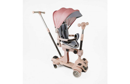 Самокат 5в1 "Skyper" BL-72440 колеса зі світлом, додаткові колеса