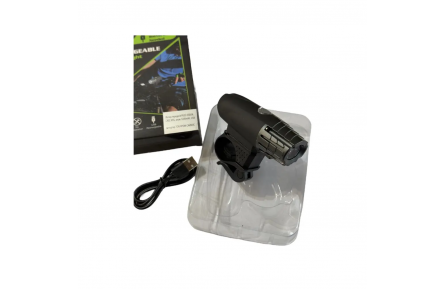 Ліхтар передній PU33 350LM,CREE XPG, акум.1200mAh, USB