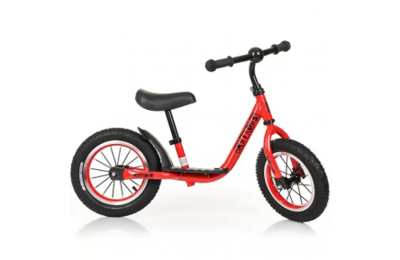 Біговел "KIDS" PROF1 M 4067A-1 дитячий 12 д. вис., до седіння 30-43см, червоний