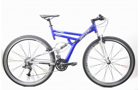 Гібридний велосипед STR Traveler Alu 28" L синій Б/В
