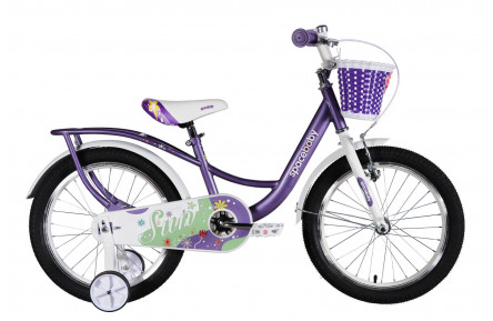 Велосипед ST 18" SPACE KID SUN BH рама-10" фіолетовий 2026