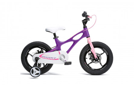 Велосипед RoyalBaby SPACE SHUTTLE 14", OFFICIAL UA, фиолетовый