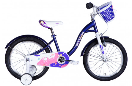 Велосипед уцінений ST 18" SPACE KID MELISSA BH рама-10" бузковий 2024 крила, крило пер., крило зад., корзина