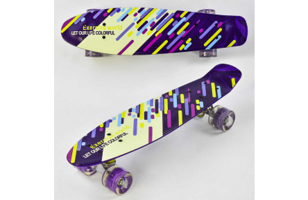 Скейт F 9797 (8) Best Board, дошка=55см, колеса PU, СВІТЯТЬСЯ, d=6см